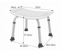non slip bath seat height adjustable shower chair stool older pregnancy child disabled home chair bathroom toilet easy clean