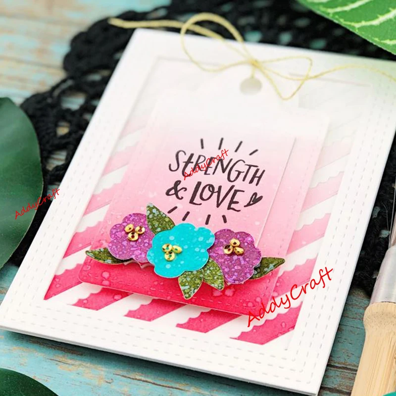 Металлические штампы диагональная рамка штампованная форма для украшения