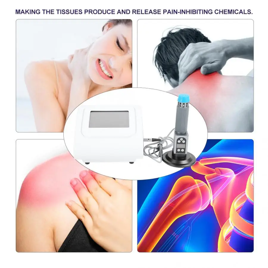 

Massage Electromagnetic Extracorporeal Shockwave Therapy Machine Pain Relief Massager Body Relax