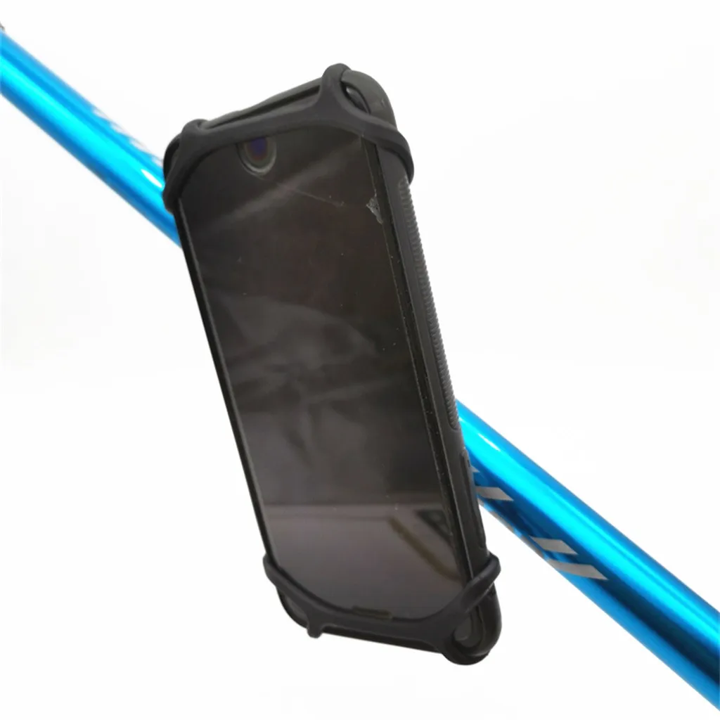 Велосипедный держатель для телефона силиконовая Регулируемая кнопка анти-шок