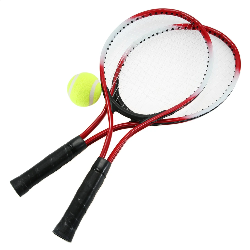 2Pcs High Quality Kids Tennis Racket Training for Youth Childrens Rackets with 1 Ball and Cover Bag | Спорт и развлечения