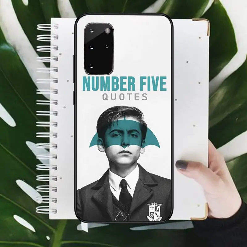 

The Umbrella Academy Number Five Phone Cases For Samsung galaxy S 9 10 20 A 10 21 30 31 40 50 51 71 s note 20 j 4 2018 plus