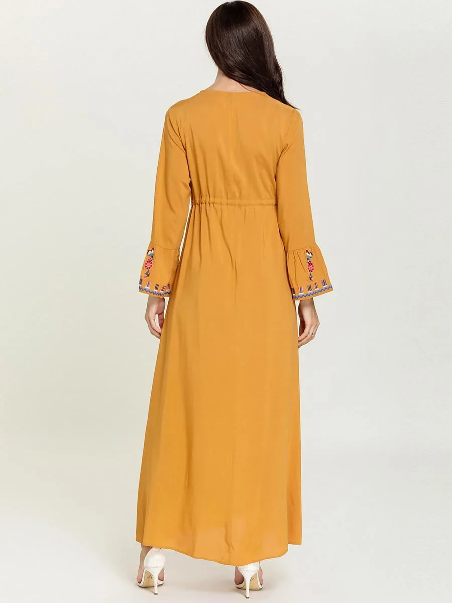 Мусульманское платье мусульманская одежда удобное арабское большой размер