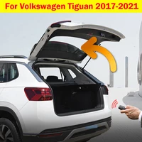 tail box for volkswagen tiguan 2017 2021 power electric tailgate foot kick sensor car trunk opening intelligent tail gate lift