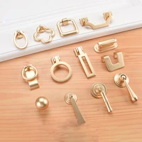 vintage gold cabinet pulls zinc alloy european furniture handle kitchen cupboard handle drawer knobs hardware