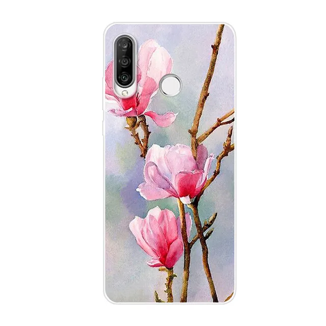 Для huawei P30 Lite чехол силиконовый мягкий ТПУ задняя крышка для Funda huawei P30 Lite чехол 6,15 ''P30Lite P 30 Lite крышка Мода - Цвет: 48