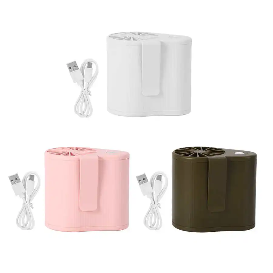 

Зарядка через USB, поясной подвесной вентилятор для отдыха на открытом воздухе, кемпинга, путешествий, портативный вентилятор, карманный мин...