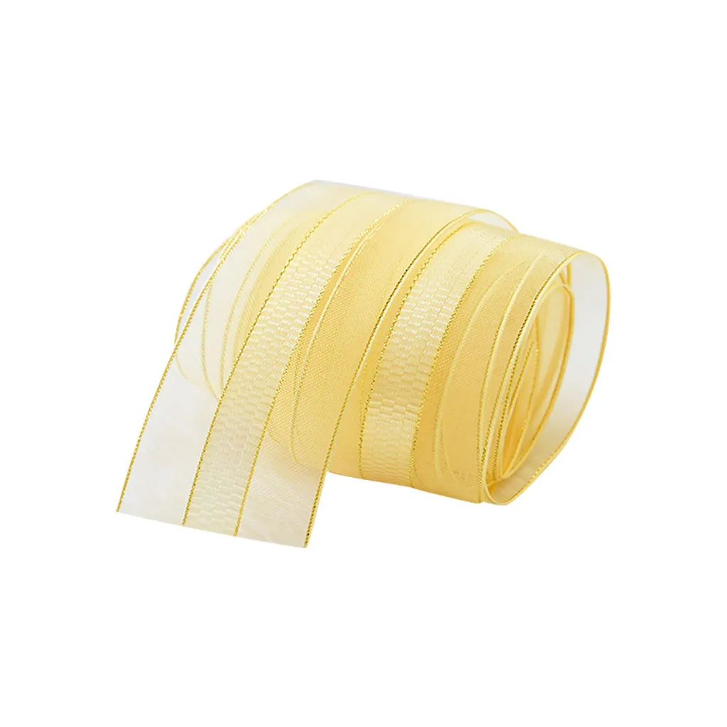 2 м Рождественская декоративная лента DIY Рождественский бант елка орнамент