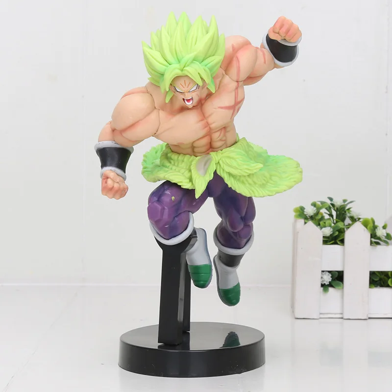 Темный хаки Dragon Ball Z Action Figures Son Goku Burdock Dragon Ball Super Saiyan DBZ Bardock Goku PVC Action Figures toy - Цвет: Темный хаки