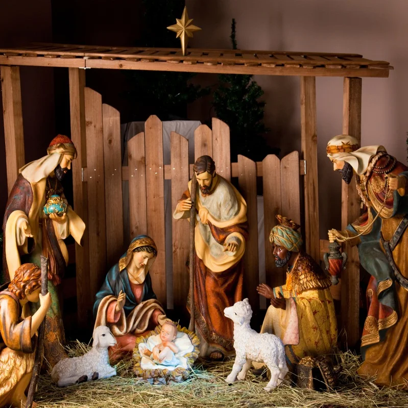 

Yeele Jesus Birth Nativity Scene Photocall Old Wood Shepherd Merry Christmas Party Photo Background Photographic Backdrop
