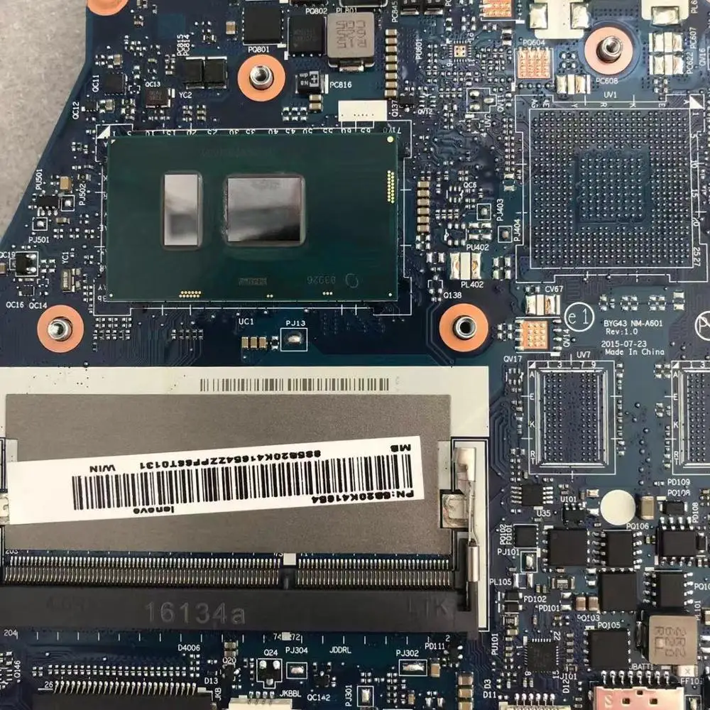 Для NM-A601 Lenovo Yoga 700-14ISK Материнская плата ноутбука Com I5-6200UCPU FRU:5B20K41654 оригинальный 100%