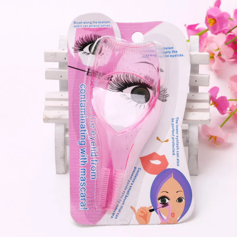 

Three-dimensional Eyelash Card Mascara Brush Effects Auxiliary painting Makeup Tools For Eye Eyelashes tool