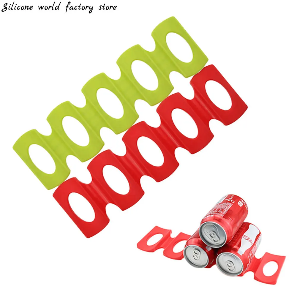 

Силиконовые банки world, резервуар для пива, силиконовые подкладки для холодильника, подушка для плитки, стойка для экономии места, Штабелируемый органайзер, инструменты