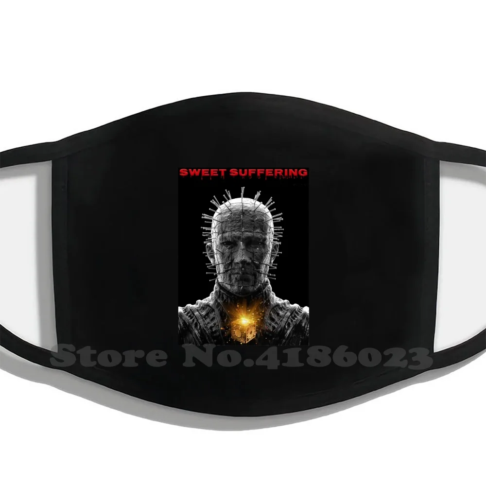 

Hellraiser Washable Breathable Reusable Diy Mouth Masks Horror Thrill Scary