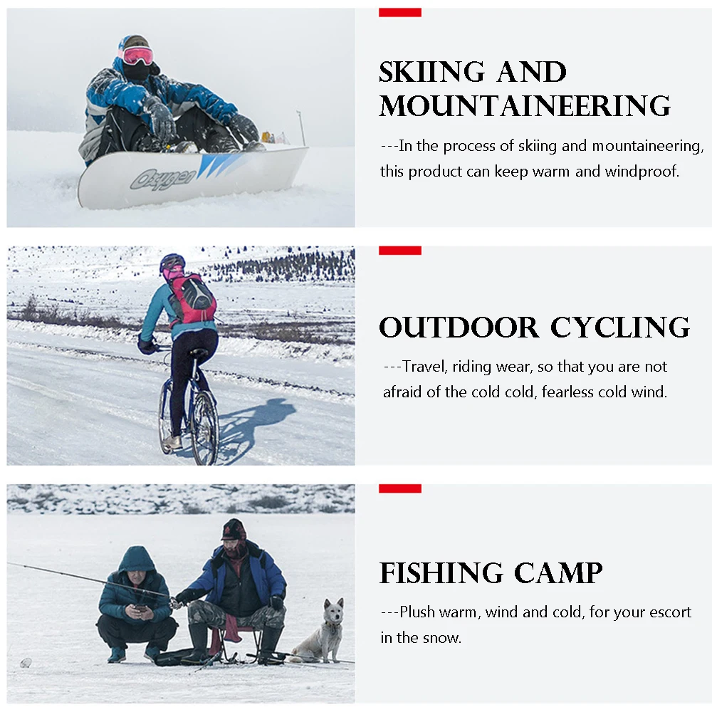 

Winter Neck Warmer Cycling Scarf Outdoor Running Sports Headwear Face Scarf Bicycle Bandana Men Simple Fashion Bike Headbands