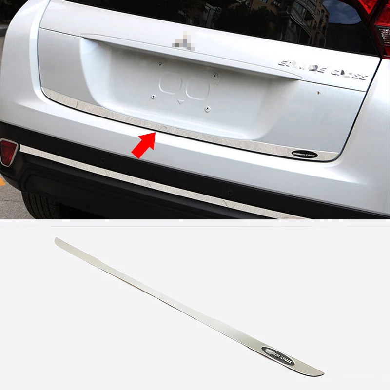 Нержавеющая сталь красный/синий/черный для Mitsubishi Eclipse кросс аксессуары 2018 2019