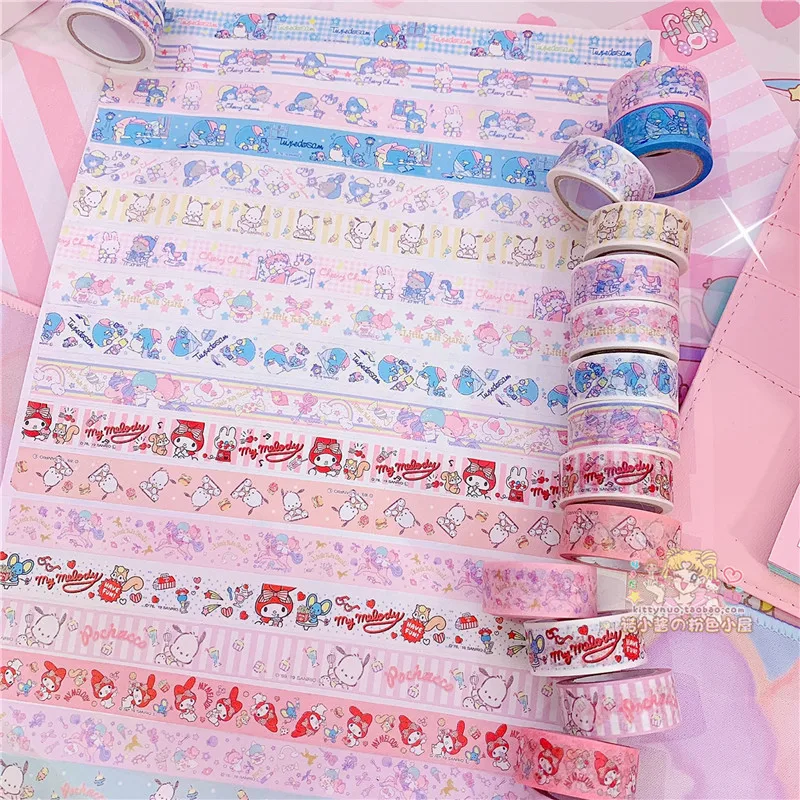 2 шт./лот мультяшная японская васи лента Маскировочная DIY альбом декоративная