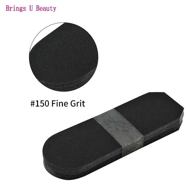 20 шт./лот #150 грубая зернистая шлифовальная ткань педикюр уход за ногами замена 21