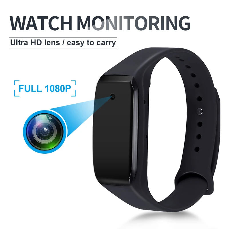 HD 1080P pulsera inteligente Cmara Mini cmara 14 2 millones de pxeles dispositivo usable Cam|Видеорегистратор для