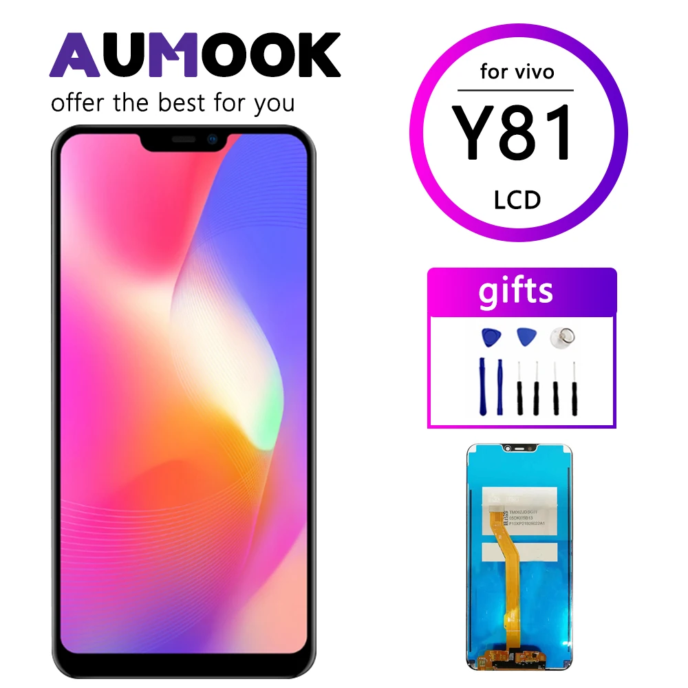 

ЖК-дисплей с сенсорным экраном и рамкой для VIVO Y81 Y81s Y83 Y83s