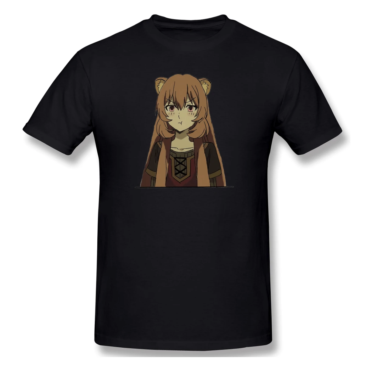 

Man Pouting Raphtalia Shields, Naofumis, Ugandas, Manga home Vintage T-shirts