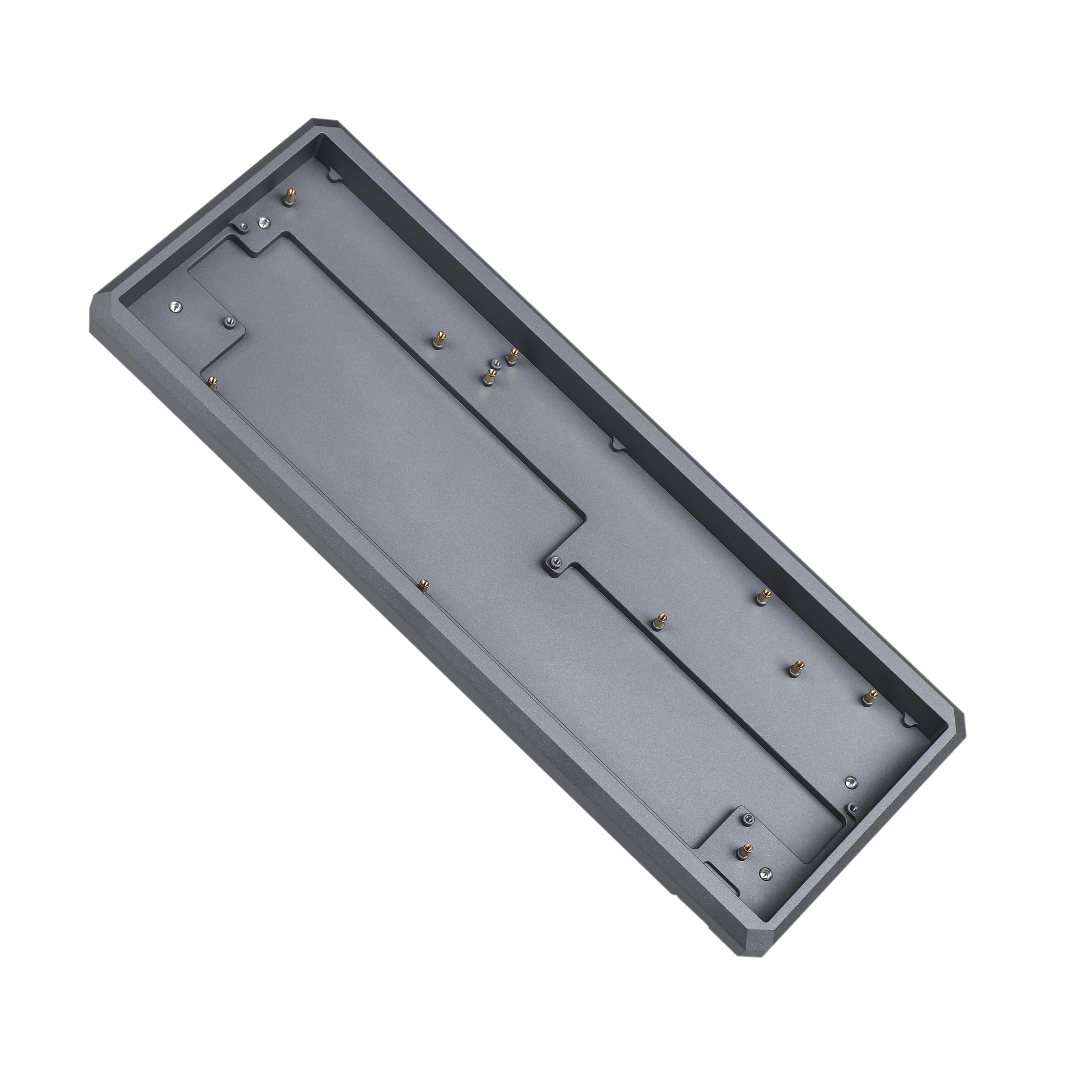 Алмазный 61 GK61 GK61x GK61xs комплект CNC анодированный алюминиевый корпус PC case Plate Hot Swap PCB