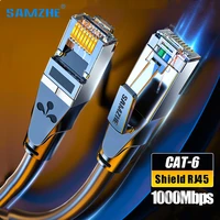 cat6a ethernet cable cat 6 rj45 lan network cable 10 gigabit high speed cat6 a patch cord for laptop router rj 45 internet cable
