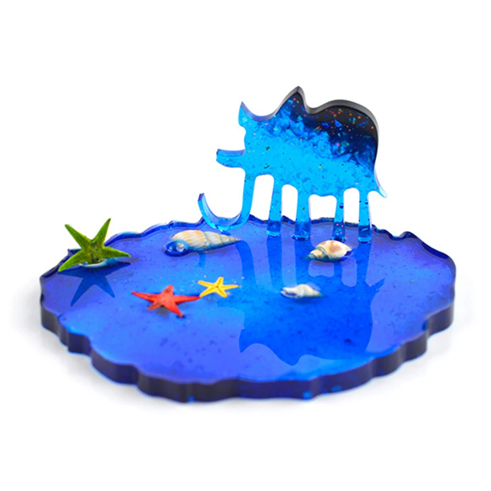 Волнистая форма для подстаканников DIY кристаллическая капельная клея волнистая