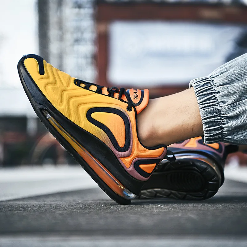 Дизайнерские 720 мужские и женские кроссовки с подушками Роскошная обувь беговые