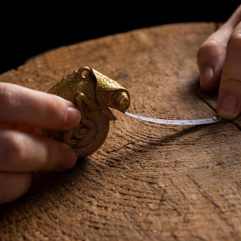 Новая рулетка-Хамелеон из марганцевой стали измерительная латунная рулетка