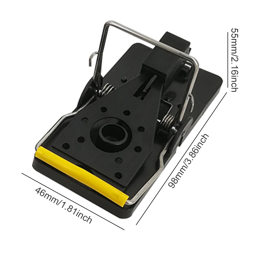 

6PCS Rat Traps High Qulity Reusable Rat Catching Mice Mouse Traps Mousetrap Bait Snap Spring Rodent Catcher Pest Control