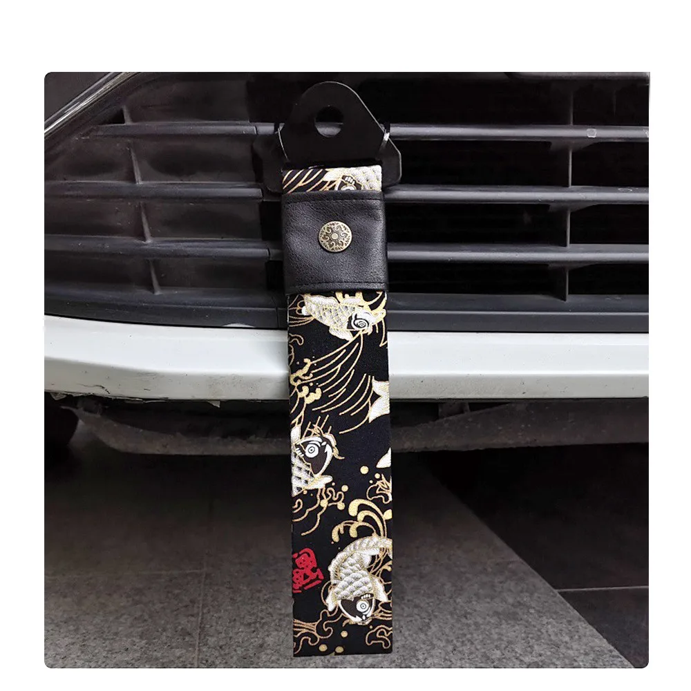 Индивидуальный JDM буксировочный ремень 25 см Универсальный Гоночный для