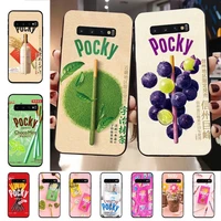 yndfcnb chocolate pocky phone case for samsung s10 21 20 9 8 plus lite s20 ultra 7edge