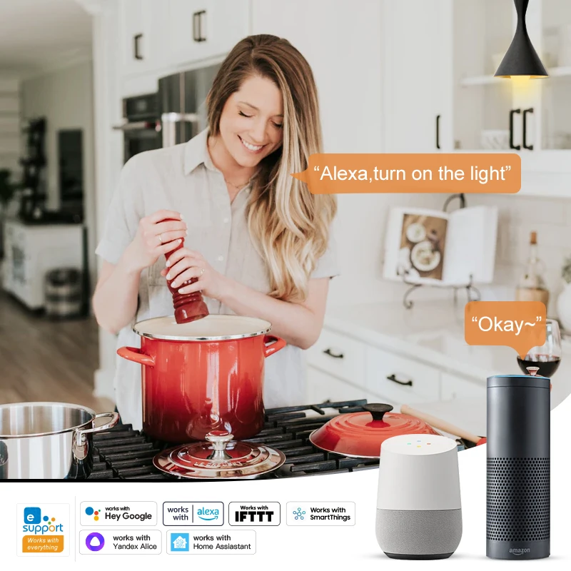 Мини-переключатель EWeLink беспроводной с поддержкой Bluetooth и Wi-Fi 2 4 ГГц - купить по