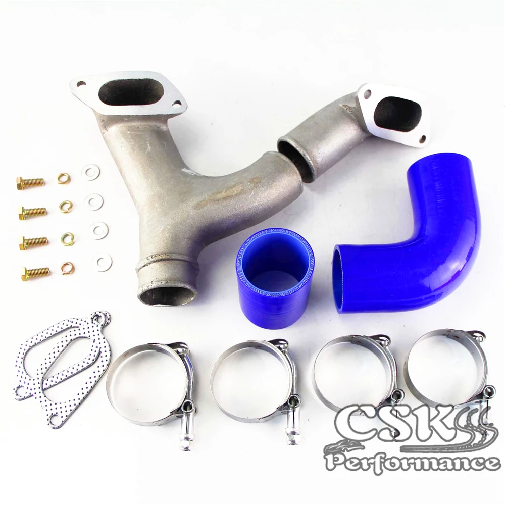 Алюминиевый корпус с верхним креплением интеркулер цвет синий подходит для 02-07 SU