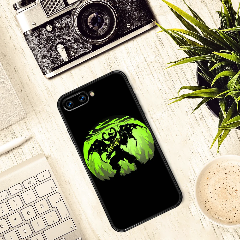 

Illidan World of Warcraft Phone Case Cover Hull For HUAWEI honor 7a 8s 8a 8x 9 9x 10 20 i Lite Pro black Prime Tpu Hoesjes Soft