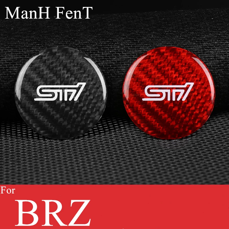 ManH FenT наклейка из натурального углеродного волокна для кнопки запуска и