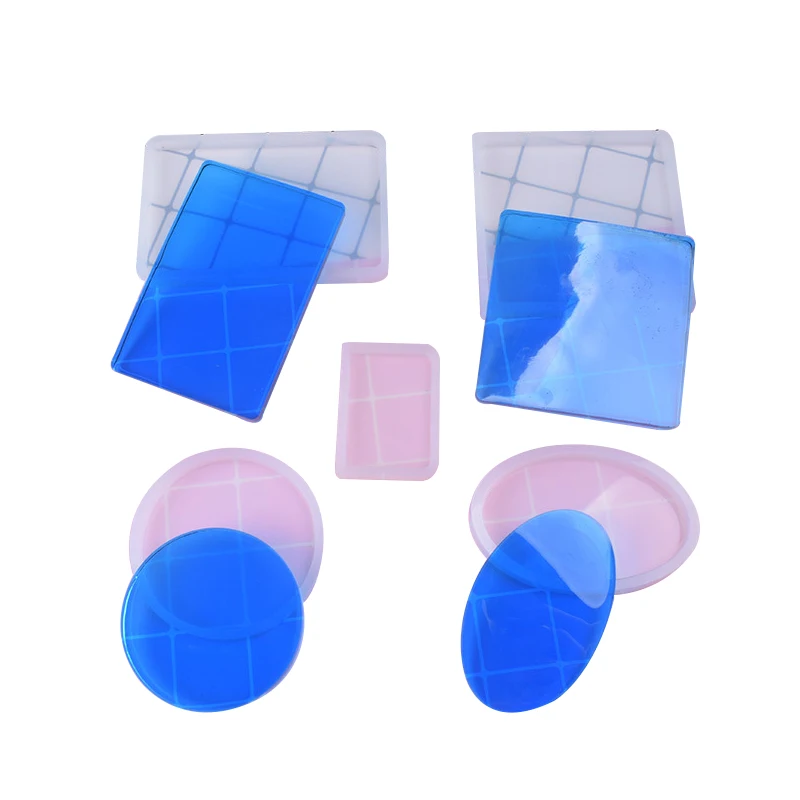 Прозрачный DIY силиконовые формы Полимерная глина смола литья Подвески ожерелье