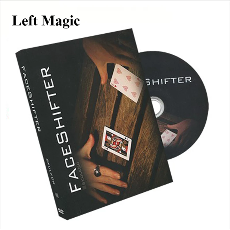 Магические трюки FaceShifter (DVD и Gimmick) магические магия переключатель карт иллюзия