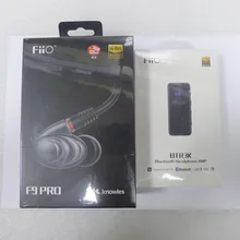 Наушники вкладыши FiiO F9 Pro + BTR3K внутриканальные гибридные