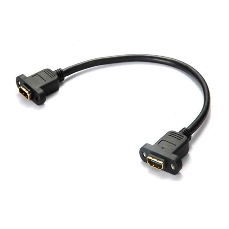 

5 шт./лот Caso Anfitriao Padrao HDMI-совместимый разъем для монтажа на панели кабель Curto