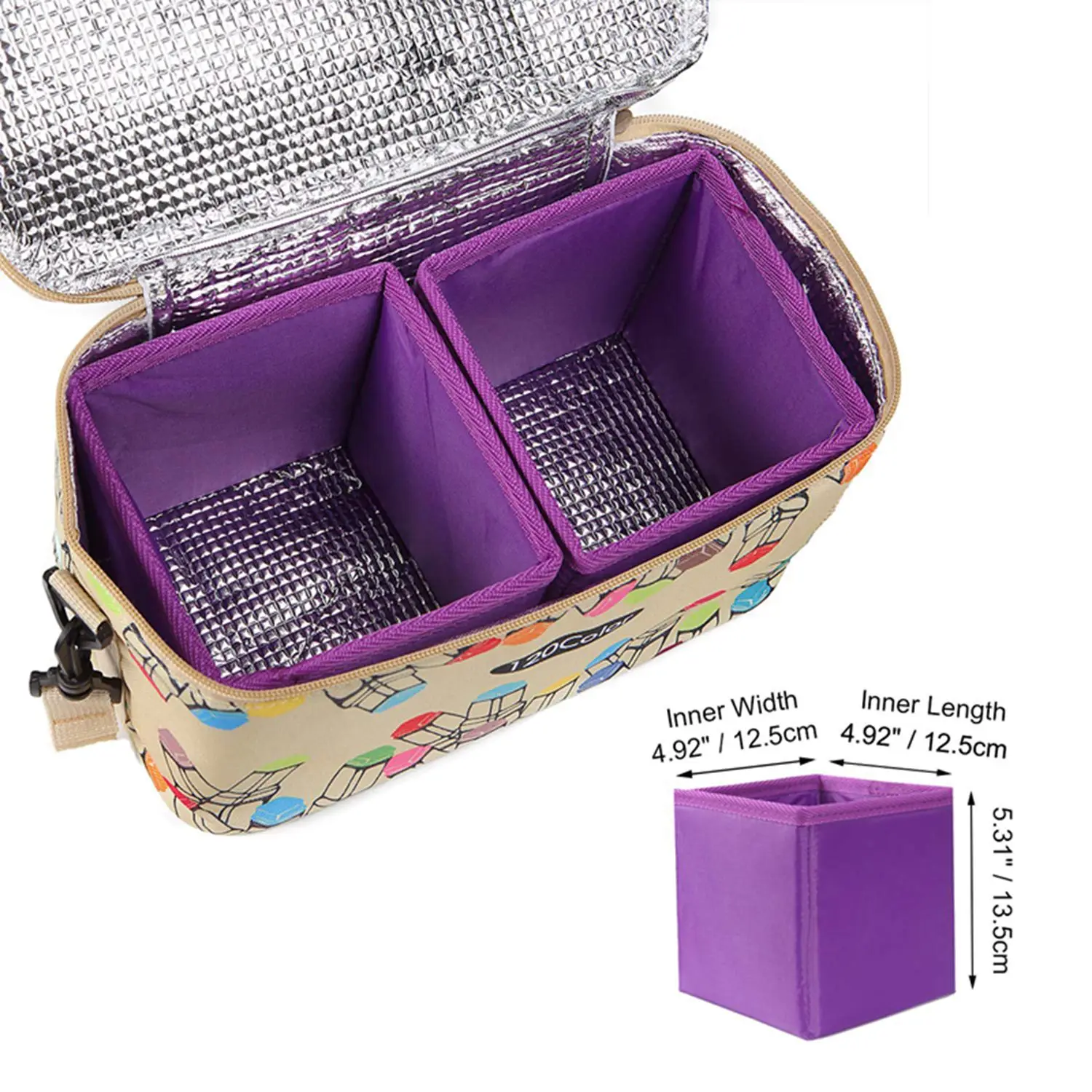 Новинка чехол для маркера держатель 120 маркеров органайзер многофункциональная