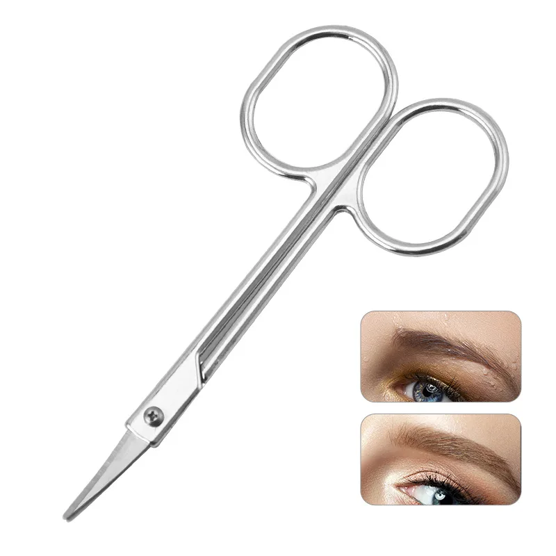 

1/5Pcs Stainless Steel Scissors Tools for Makeup Eyebrow Nose Hair Scissors Cut Manicure Facial Trimming Tweezer Makeup Beauty