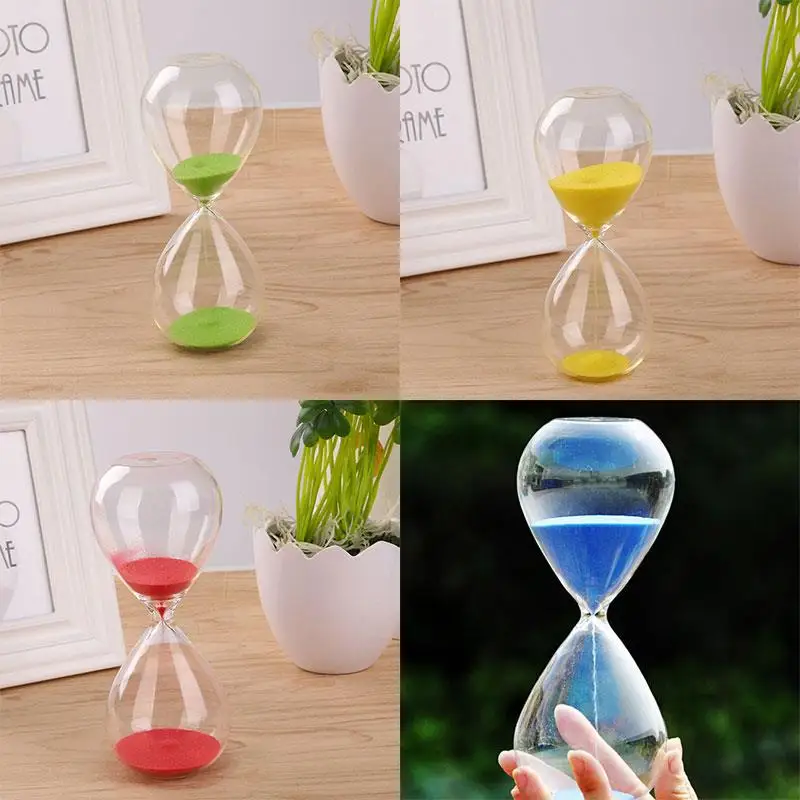 Фиолетовый таймер Hourglass 5 минут красочная игрушка подарок Домашний Настольный