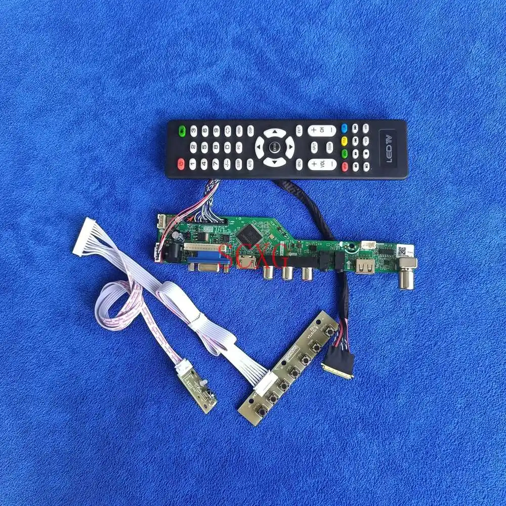 

Светодиодный ЖК-дисплей VGA USB AV HDMI-совместимый 1366*768 плата привода дисплея для LT133EE09100/LT133EE09300/LT133EE09500 комплект аналоговых LVDS 40Pin