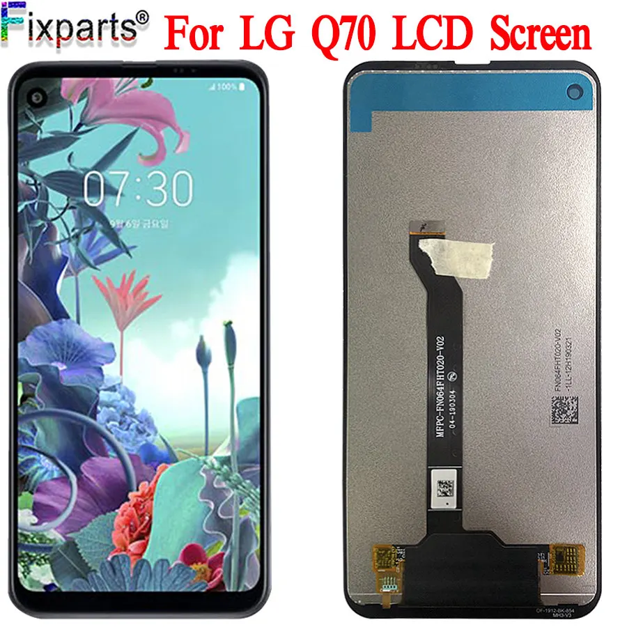 

6.4" ORIGINAL LCD For LG Q70 LCD Display Screen LM-Q620WA LM-Q620VAB LM-Q730N Lcd Screen Replacement For LG Q70 Display