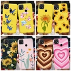 Чехол для телефона Oppo A15, чехол CPH2185, ударопрочный бампер с цветами, задняя крышка, Бабочка, чехол для Oppo A15S A15 s OppoA15, чехол 6,52 дюйма