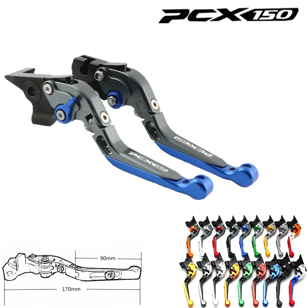 Для Honda PCX 150 PCX150 2010 2013 2014 2015 2016 2017 2018 2019 2020 CNC Складной тормозной рычаг сцепления