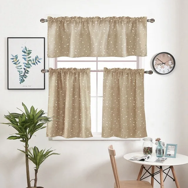 1 шт. карманные Короткие шторы со звездами горячего тиснения балдахин галстук для