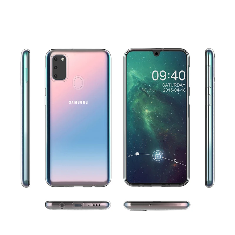 3-in-1 Case + Camera Glass For samsung galaxy m30s m30 s Screen Protector Lens On protective cover | Мобильные телефоны и